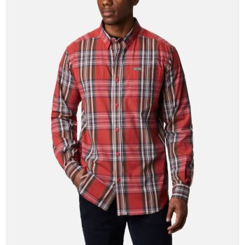 Columbia Muške Košulje - Rapid Rivers II Long Sleeve Plave Crvene Visebojne | ZJUK-48739